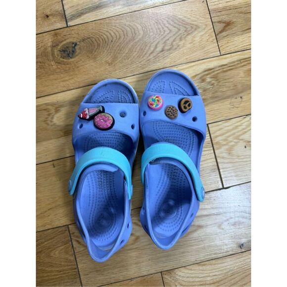 Crocs Girls Sandals Size 13 - Picture 1 of 5